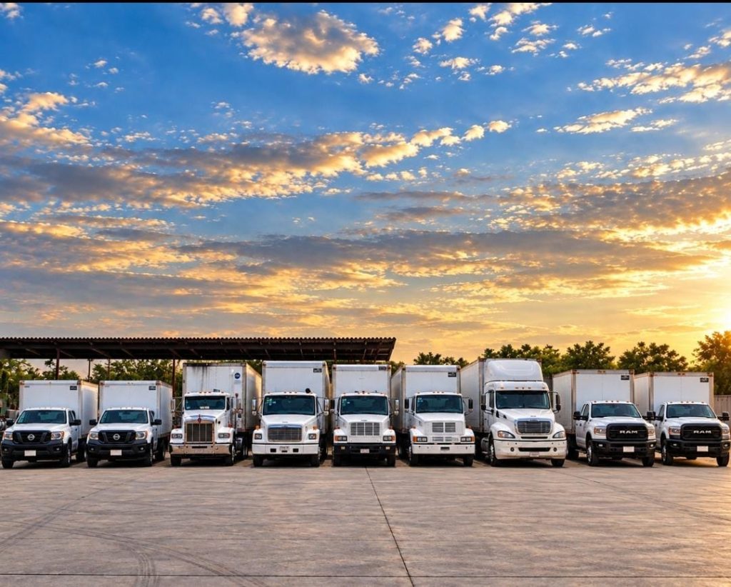 Flota de unidades transportes José Rodrigo. en Guadalajara Jalisco.